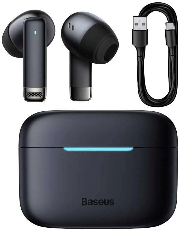 Baseus Bowie E9 TWS Kulak İçi Bluetooth Kulaklık Siyah