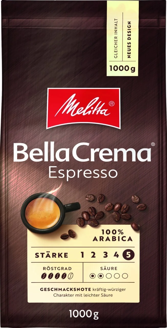 Melitta BellaCrema Espresso Çekirdek Kahve 1KG
