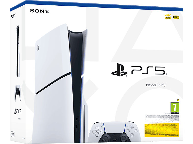 Sony PS5 Slim Standart Edition 1 TB SSD Oyun Konsolu