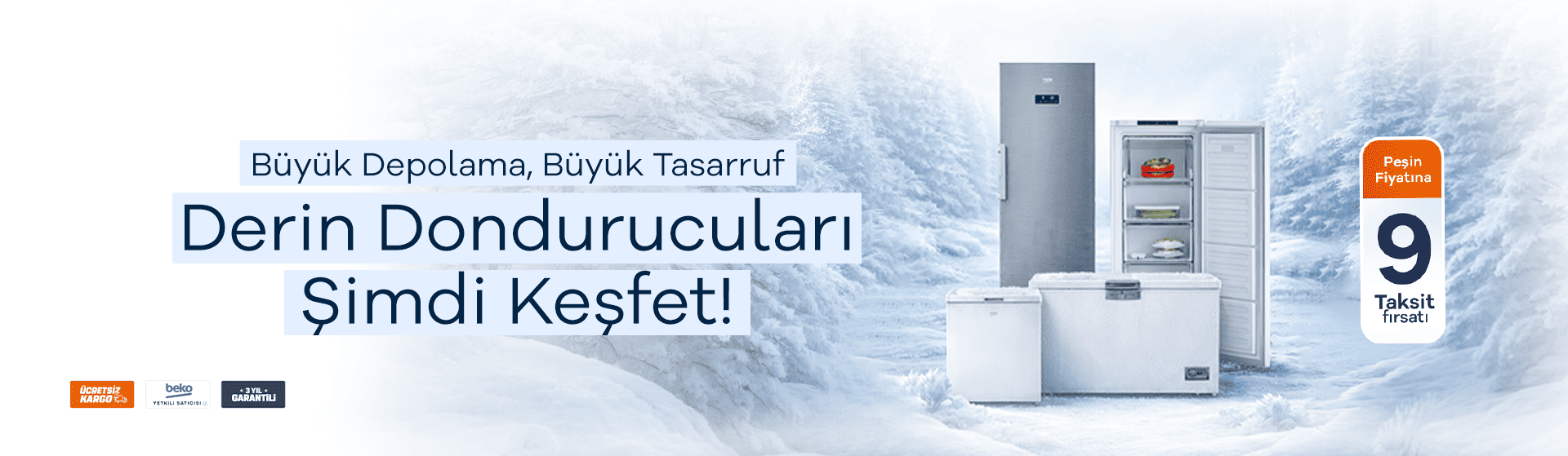En Uygun Derin Dondurucular En Uygun Fiyatlarla Jebinde'de