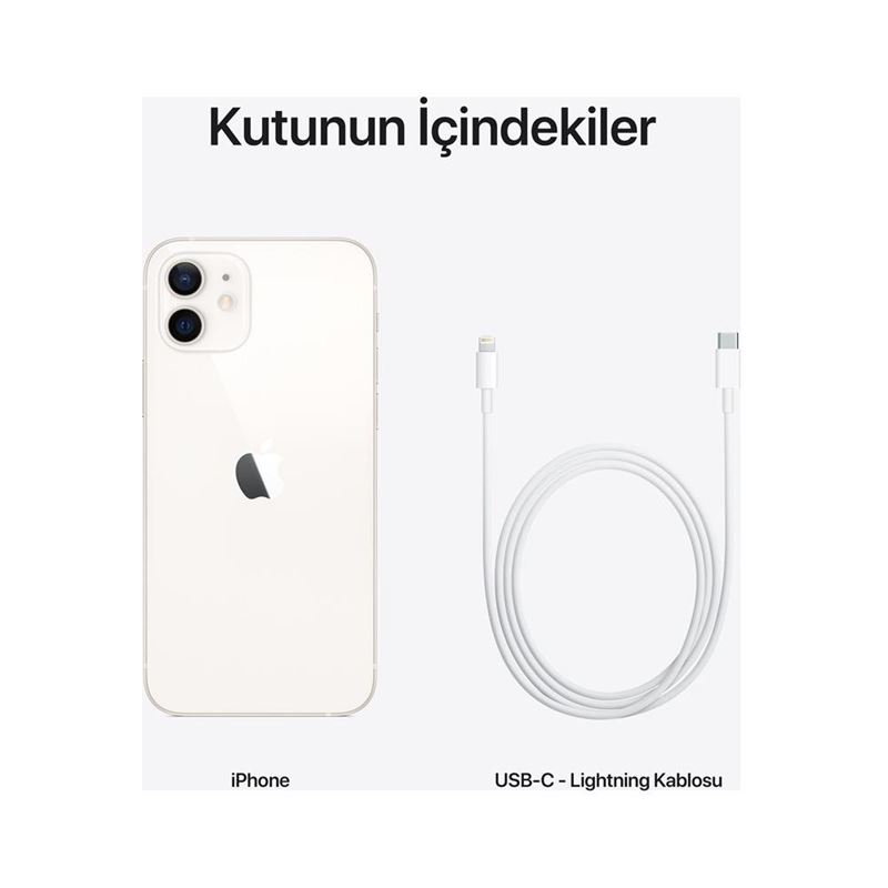 iPhone 12 64 Gb Akıllı Telefon Beyaz