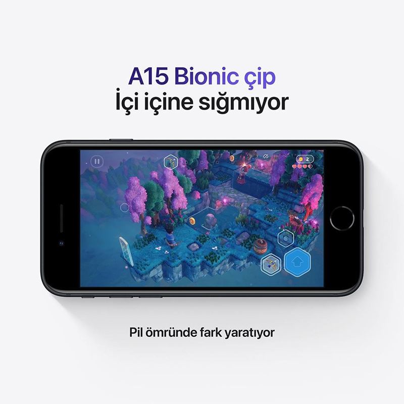 iPhone SE 64 Gb 3. Nesil Akıllı Telefon Siyah