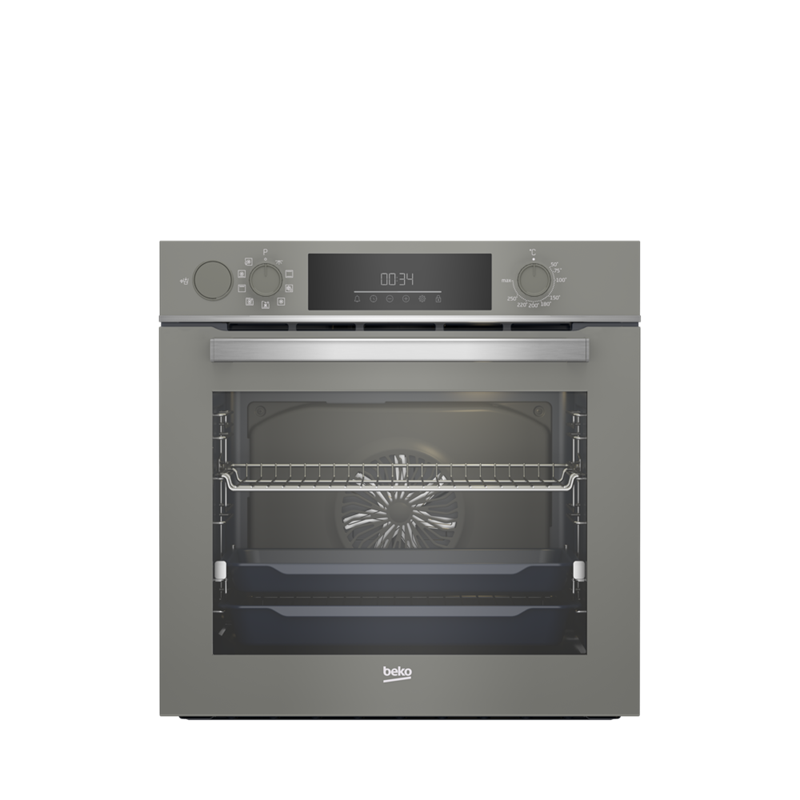 Beko Buhar Destekli Manhattan Gri Ankastre Set (BDE 6062 G - BFC 631 G - BOCD T 6510 EG)