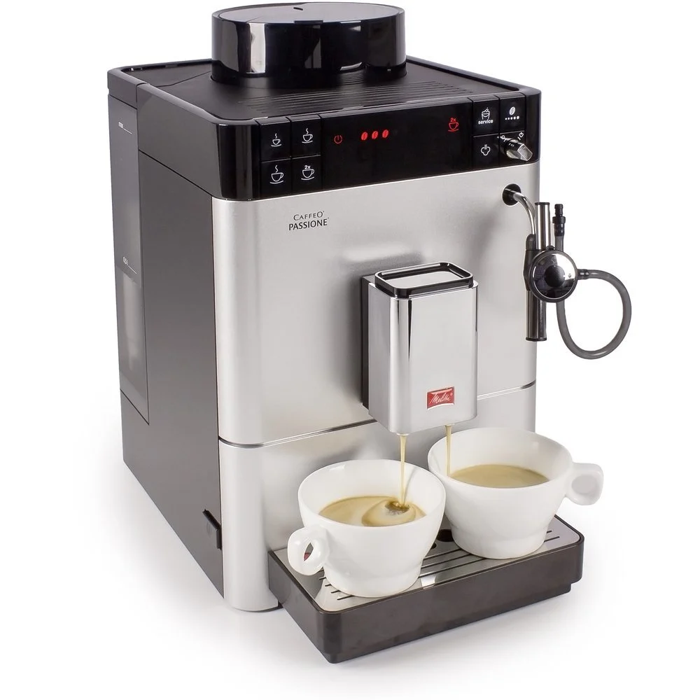 Melitta Caffeo Passione Tam Otomatik Kahve Makinesi Gümüş