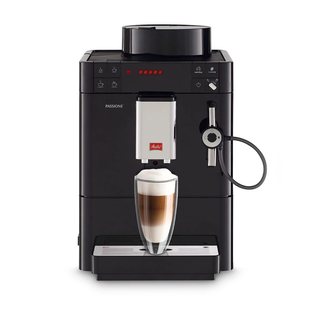 Melitta Caffeo Passione Tam Otomatik Kahve Makinesi Siyah ürün görseli