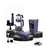 Beko Floral Mor Mutfak Serisi 4'lü Set (BKK 2300 - RHB 5050 W - TM 5046 CW - CM 5964 W)