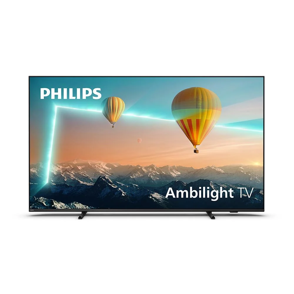 Philips 43PUS8007 43" 108 cm 4K UHD Android TV,3 Taraflı Ambilight,Uydu Alıcı
