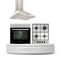 Teka Chef 1 Ankastre Set (HE 715 SS Fırın + HLX 640 KBA0E IX Ocak + DF 60 Davlumbaz)