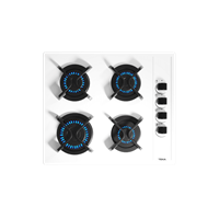Teka GBC 64002 KBC WH Beyaz Cam Ankastre Ocak