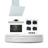 Teka Chef 8 Ankastre Set (HAK 627 WH Fırın + GBC 64002 KBC WH Ocak + TVT 60.1 Beyaz Davlumbaz)