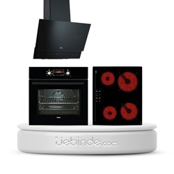 Teka Chef 9 Ankastre Set (HAK 627 BK Fırın +TZ 6415 Ocak+  TVT 60.1 Siyah Davlumbaz  )