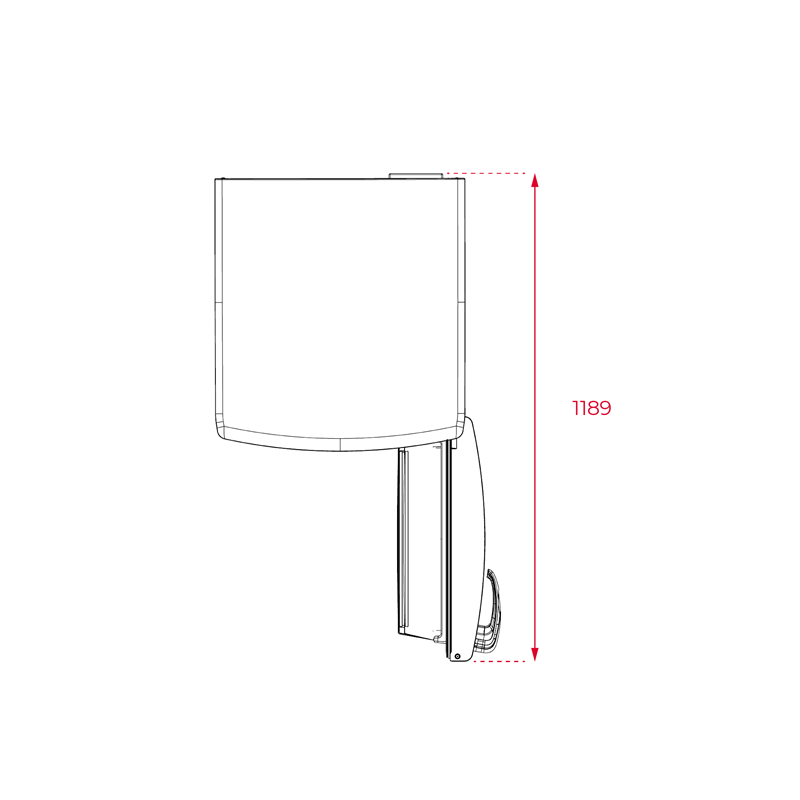 Teka RBF 78615 RTR Siyah Retro Kombi No-Frost Buzdolabı