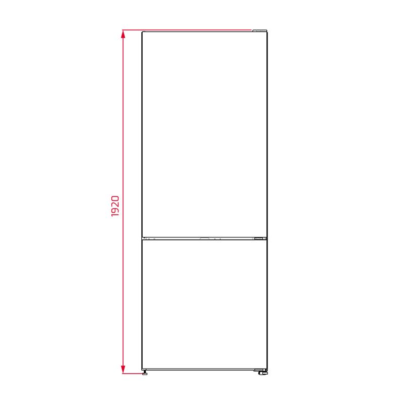 Teka RBF 78720 GBK Siyah Cam Kombi No Frost Buzdolabı
