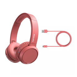 PHILIPS TAH4205 Kulak Üstü Bluetooth Kulaklık Kırmızı