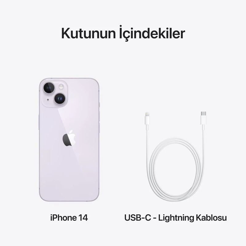 iPhone 14 Plus 128 Gb Akıllı Telefon Mor