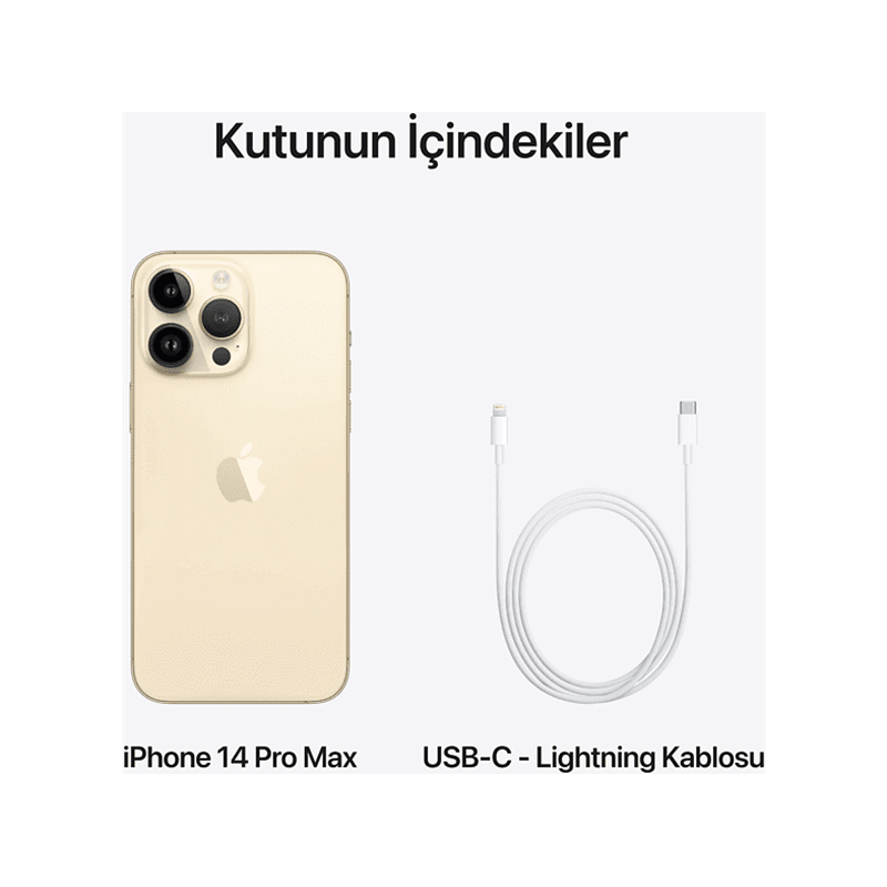 iPhone 14 Pro Max 256 Gb Akıllı Telefon Altın