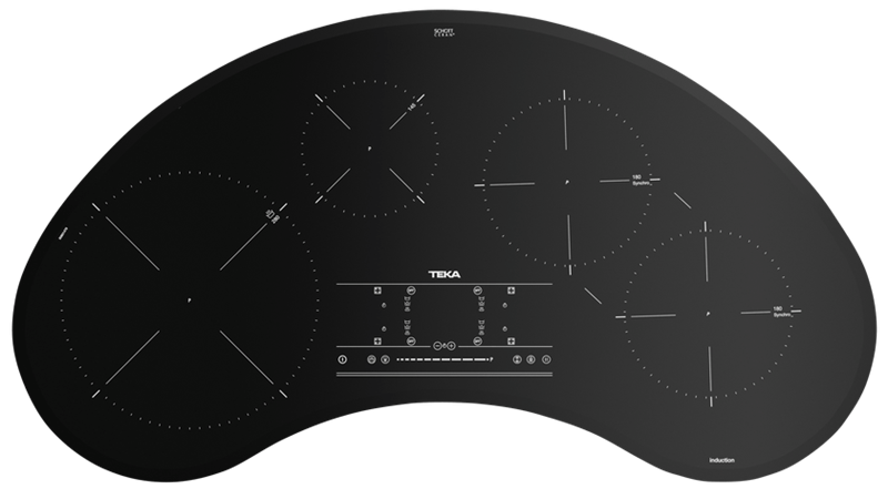 Teka IRC 9430 KS Siyah Cam İndüksiyonlu Ankastre Ocak