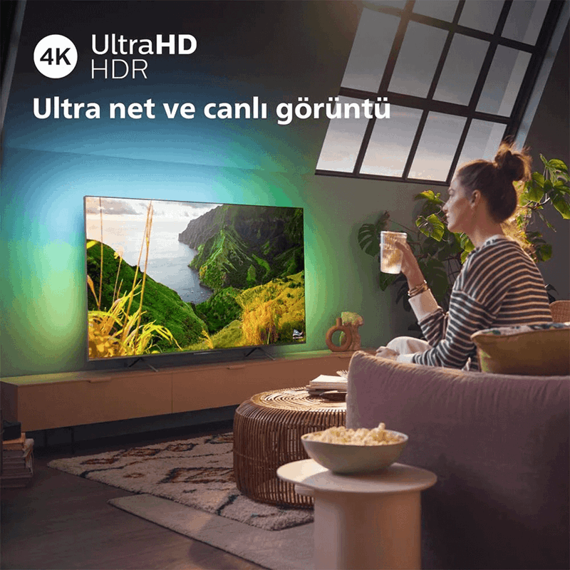 Philips 75PUS8108/12 4K Ultra HD 75" 190 Ekran Uydu Alıcılı Smart LED TV