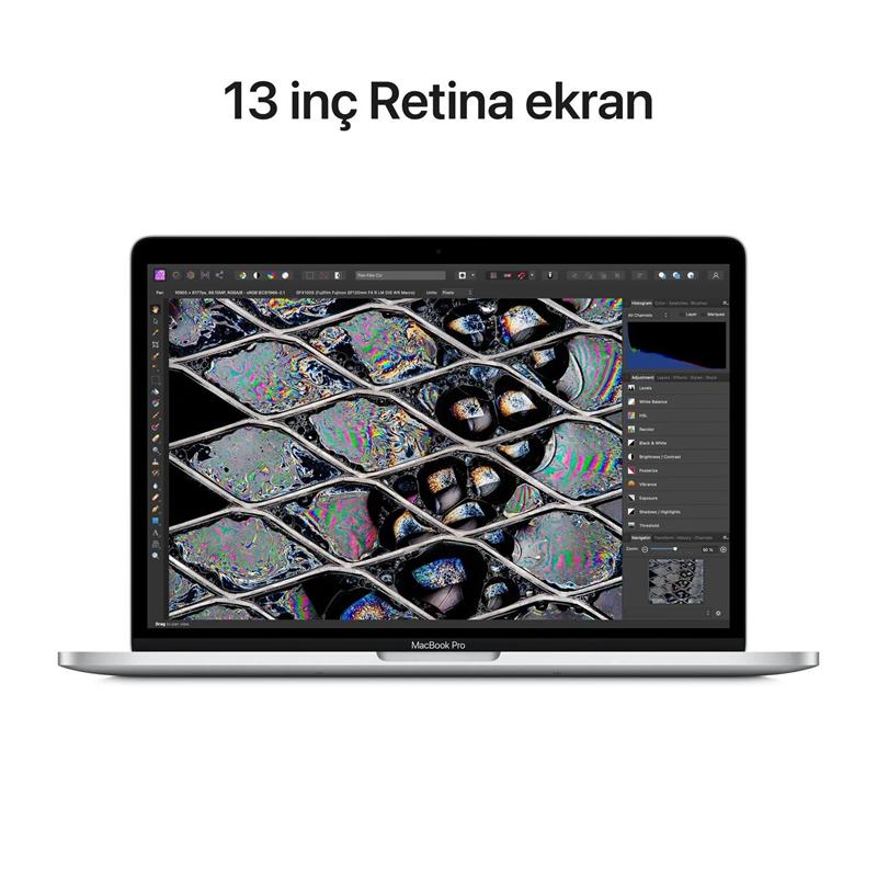 Macbook Pro M2 8 GB 512 GB SSD 13.3" Gümüş MNEQ3TU/A