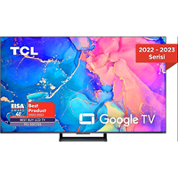 TCL 65C735 65" 165 Ekran 4K UHD Uydu Alıcılı Google Smart QLED TV