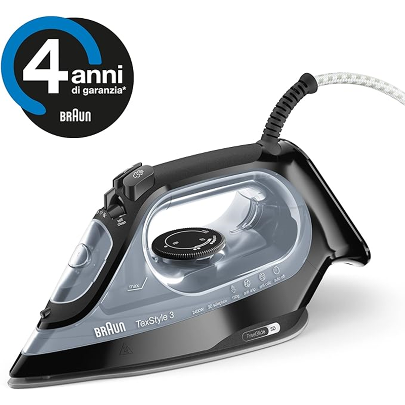 Braun Texstyle 3 SI 3055 BK 2400 W Buharlı Ütü