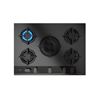 Teka GBC 75 G1 GB Infinity G1 Wok Gozlu Siyah Cam Ankastre Ocak