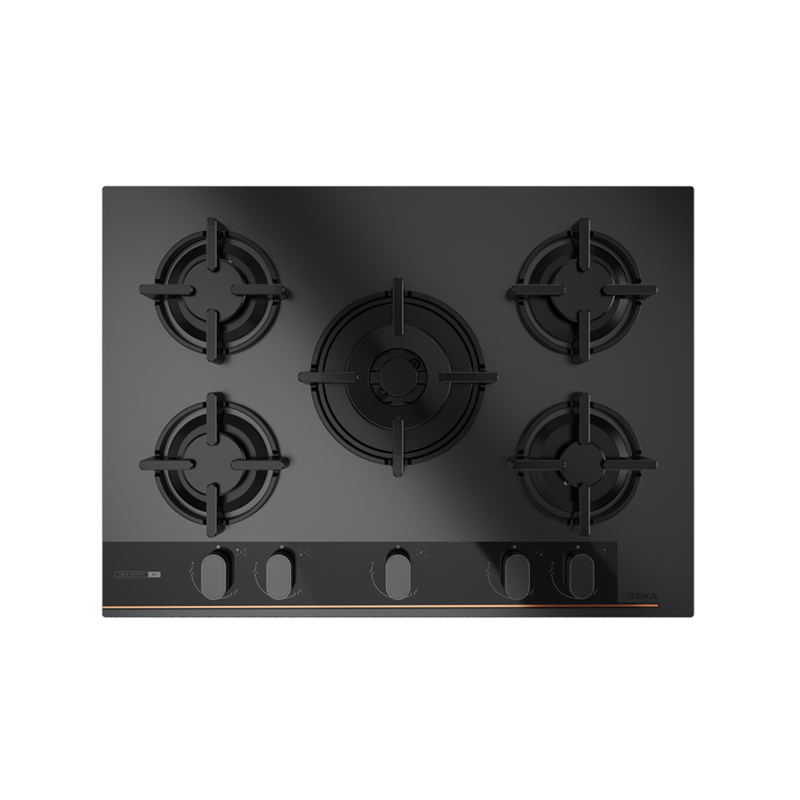 Teka GBC 75 G1 GB Infinity G1 Wok Gozlu Siyah Cam Ankastre Ocak