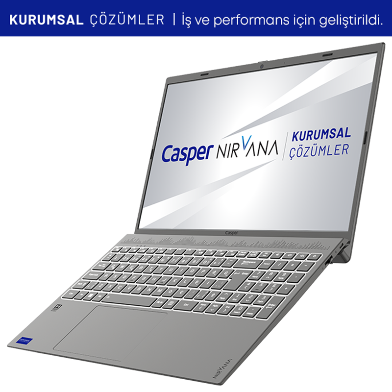 Casper Nirvana C650.1235-8V00X-G-F i5-1235U Freedos 8 GB 500 GB SSD