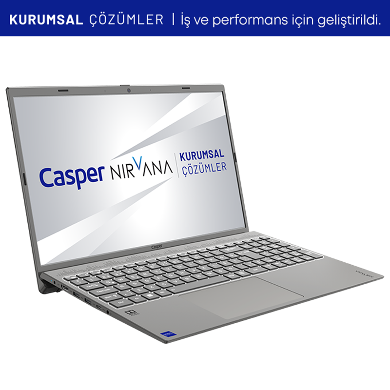 Casper Nirvana C650.1235-8V00X-G-F i5-1235U Freedos 8 GB 500 GB SSD