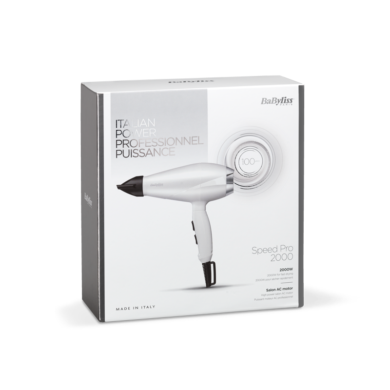 BaByliss 6704WE Speed Pro 2000W Saç Kurutma Makinesi