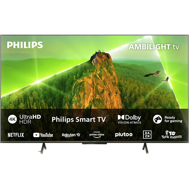 Philips 43PUS8108/62 43 inç 108 Ekran Uydu Alıcılı Smart 4K UHD Ambilight LED TV