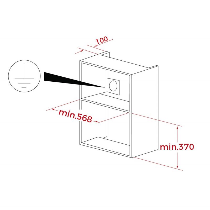 Teka MB 620 BI SS Ankastre Mikrodalga Fırın