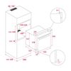 Teka HLB 8400 ST Gri Ankastre Fırın