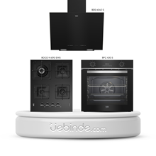 Beko Master Siyah Ankastre Set (BDE 6040 S + BFC 430 S + BOCD K 6510 EWS) ürün görseli