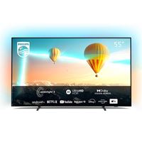 PHILIPS 55PUS8007 55inc 139 cm 4K UHD Android TV,3 Taraflı Ambilight,Uydu Alıcı