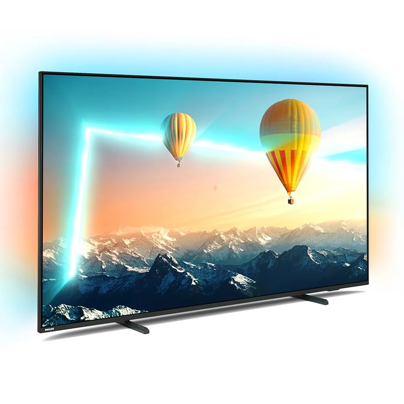 PHILIPS 55PUS8007 55inc 139 cm 4K UHD Android TV,3 Taraflı Ambilight,Uydu Alıcı