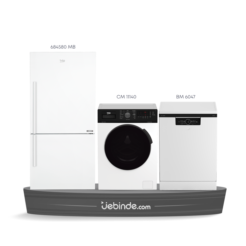 Beko 3 lü Bahar Çeyiz Paketi-7 (684580 MB + CM 11140 + BM 6047)