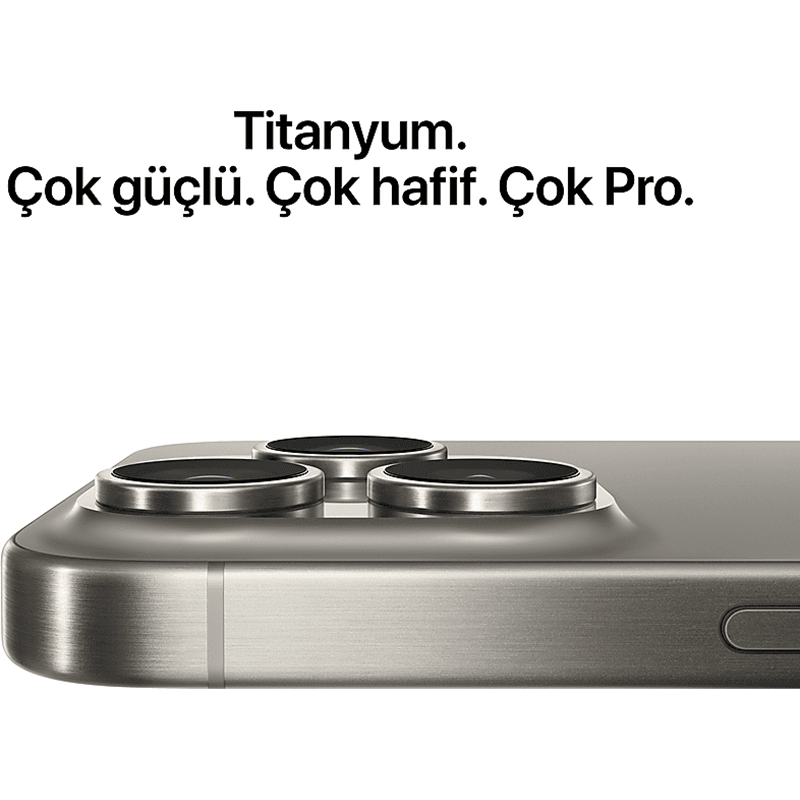 iPhone 15 Pro Max 512 Gb Akıllı Telefon Siyah Titanium