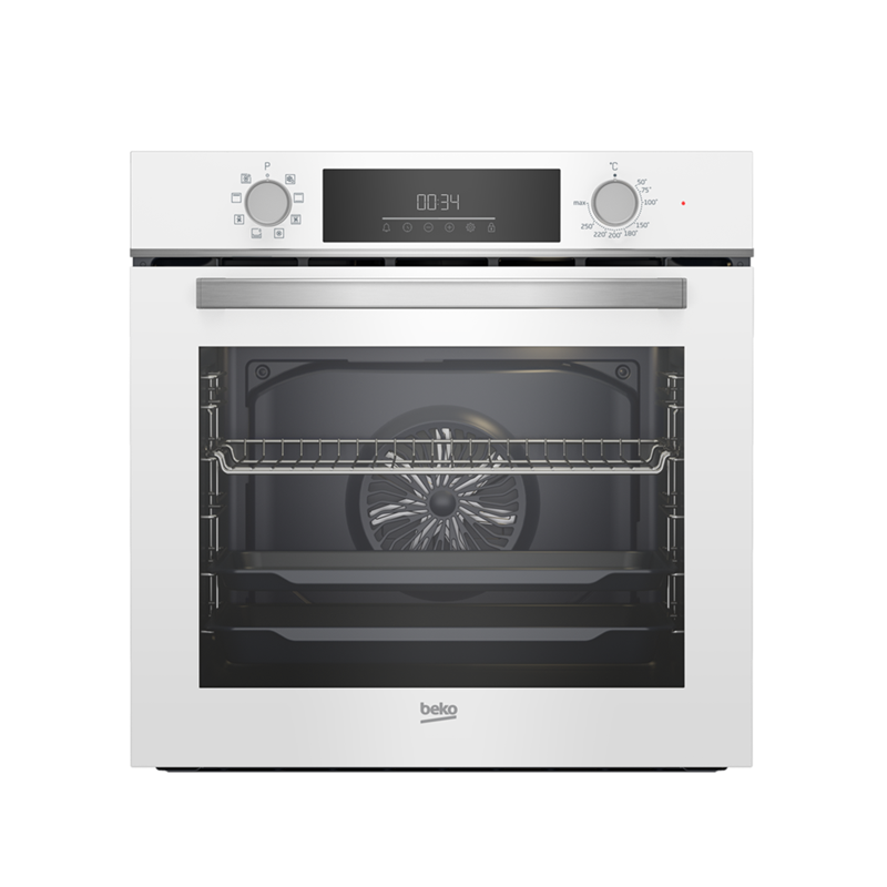 Beko Kare Ocaklı Beyaz Ankastre Set (BDE 6062 B + BFC 430 B + BOCD K 6510 EWB)