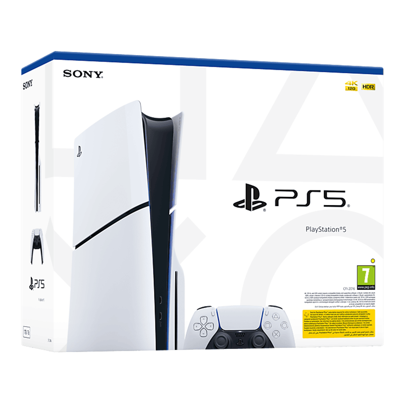 Sony PS5 Slim Standart Edition 1 TB SSD Oyun Konsolu