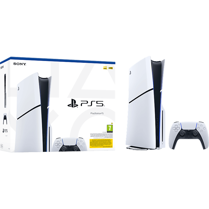 Sony PS5 Slim Standart Edition 1 TB SSD Oyun Konsolu