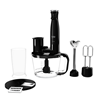 Beko Floral Siyah Mutfak Serisi 4'lü Set (BKK 2300 - RHB 5050 B - TM 5046 CB - CM 5964 B)