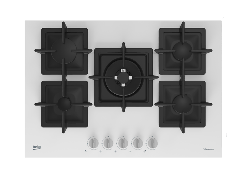 Beko BOCD K 7520 DWB Gazlı Cam Tablalı Ocak