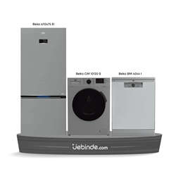 Beko 3 lü Bahar Çeyiz Paketi-11 (670475 EI + BM 4044 I + CM 10120 S)
