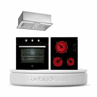 Teka Ankastre Ocaklı Set-5 (HE 715 BK Fırın + TB 6304 Ankastre Ocak + GFH 55 Aspiratör)