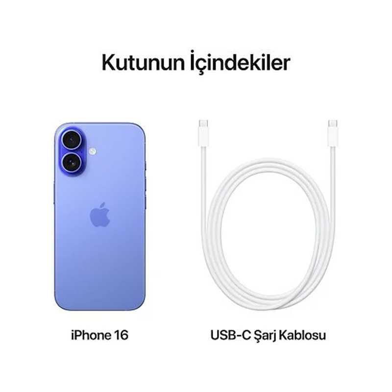 iPhone 16 128 GB Laciverttaş