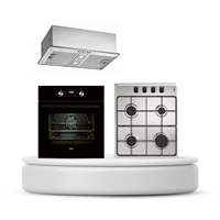 Teka Ankastre Ocaklı Set-10 (HAK 625BK Fırın + HLX 640 Ankastre Ocak + GFH 55 Aspiratör)