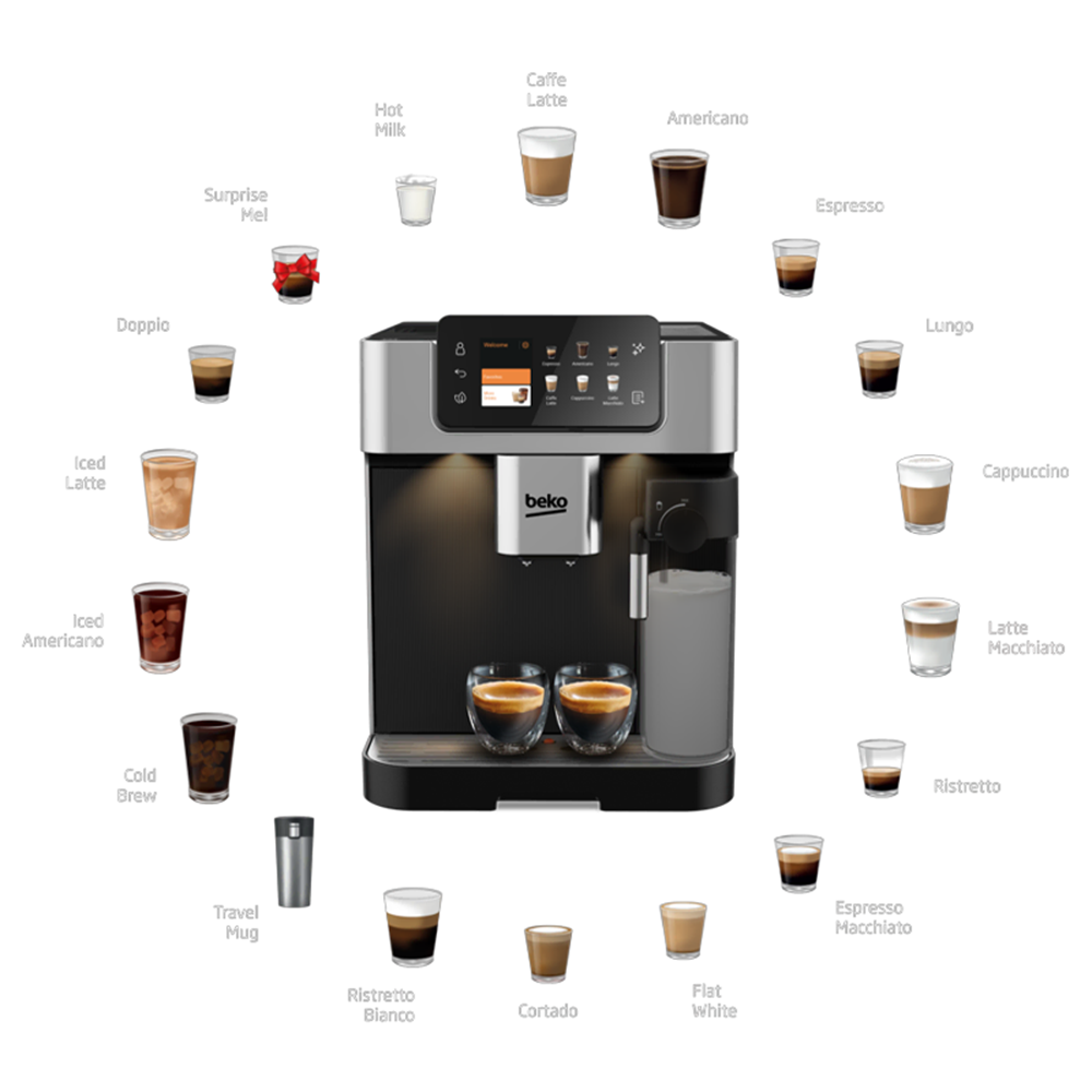 Beko CEG 7348 X Caffeexperto Tam Otomatik Espresso Makinesi | Jebinde