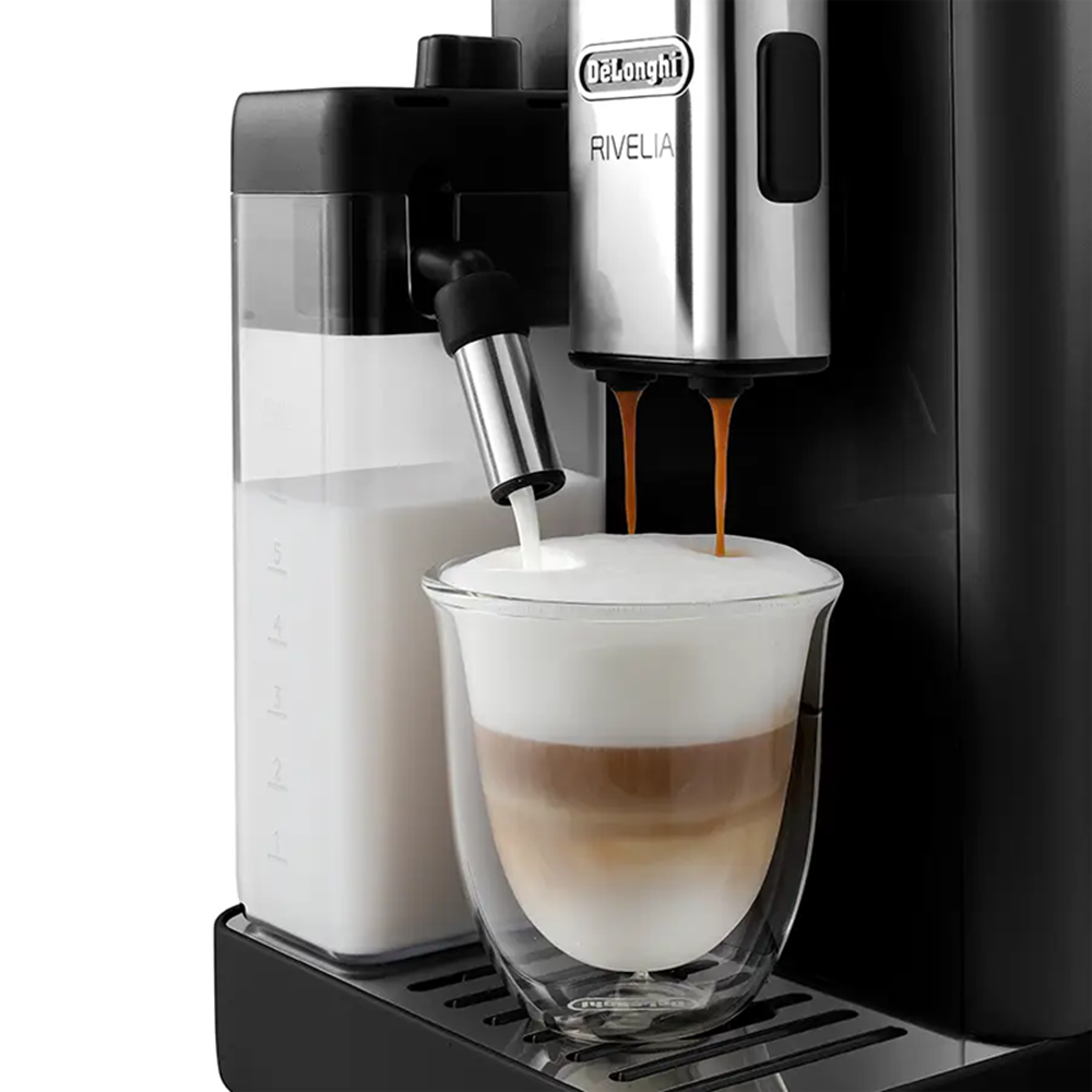 Delonghi Rivelia EXAM440.55.B Siyah Tam Otomatik Espresso Makinesi