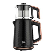 Fakir Tastea Çay Makinesi Siyah Rose ürün görseli